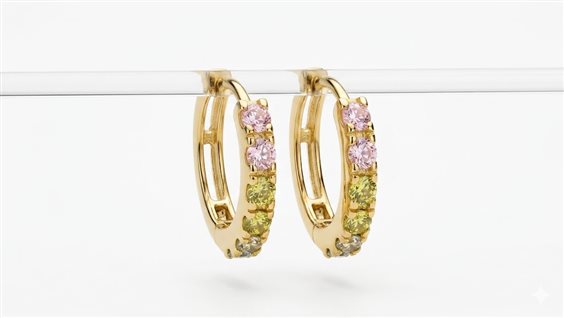 Pendientes Rebecca Mujer in Plata Zircone SGEOOB41 - SGEOOB41